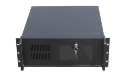 19" Rack-mount chassis (4U), black (19CC-4U-001)