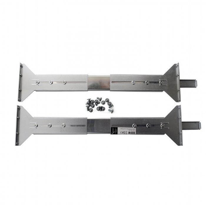 Railings for 19" Rack-mount chassis , set of 2 pieces (left+right sides)