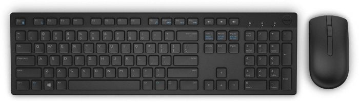 Dell Wireless Keyboard and Mouse - KM636-Russian(QWERTY)-Black