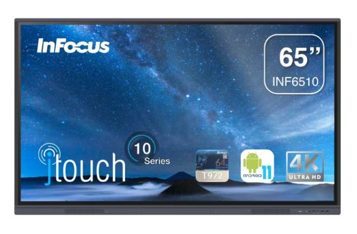 InFocus  INF6510 4K,  65"  3840 x 2160, 16:9 