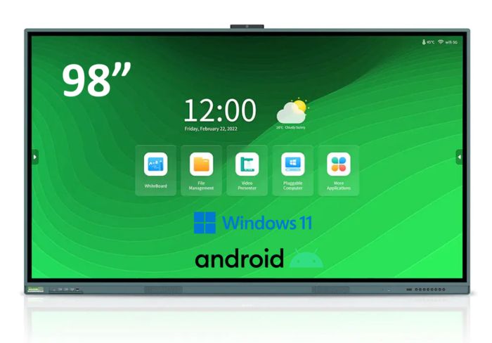 Interactive Touch Displays 98"  AMDOX F098AF