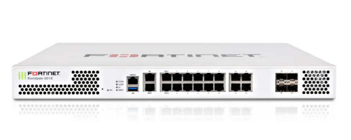 18 x GE RJ45 (including 2 x WAN ports, 1 x MGMT port, 1 X HA port, 14 x switch ports), 4 x GE SFP slots, SPU NP6Lite and CP9 hardware accelerated, 480