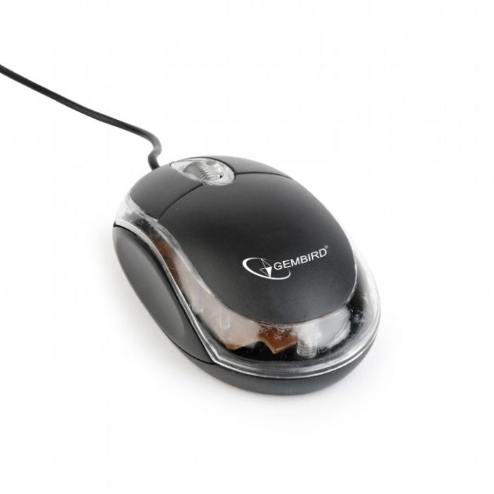 Gembird MUS-101 Optical mouse, USB, black