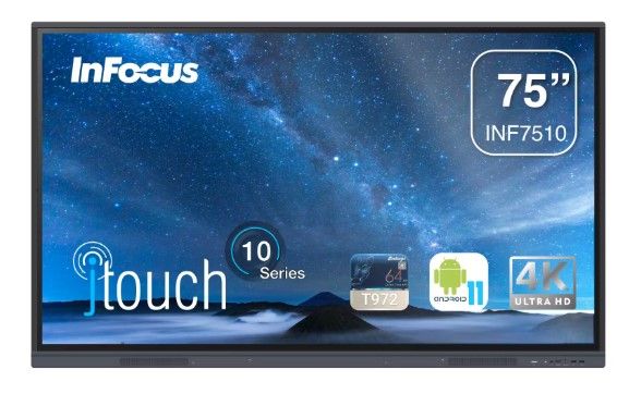 InFocus  INF7510 4K, 75"  3840 x 2160, 16:9 